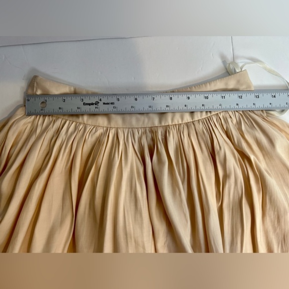 BLAQUE LABEL Revolve Cream Skirt High Low Size Small - Picture 12 of 12